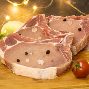 CHULETA DE CENTRO CERDO 1 KILO