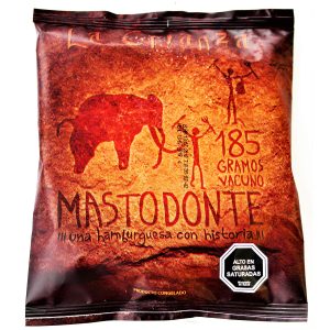 HAMBURGUESA MASTODONTE 185 GRS
