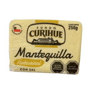MANTEQUILLA ARTESANAL 250 GRS CURIHUE