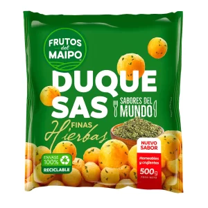 PAPA DUQUESA FINAS HIERVAS 500 GRS FRUTOS DEL MAIPO