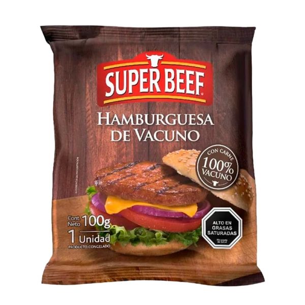 HAMBURGUESA VACUNO SUPER BEEF