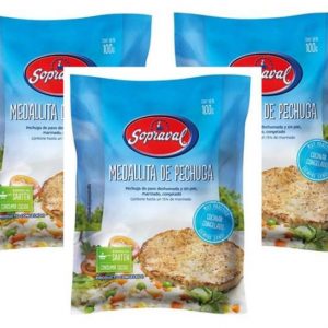 MEDALLITA DE PECHUGA PAVO 100 GRS 3X