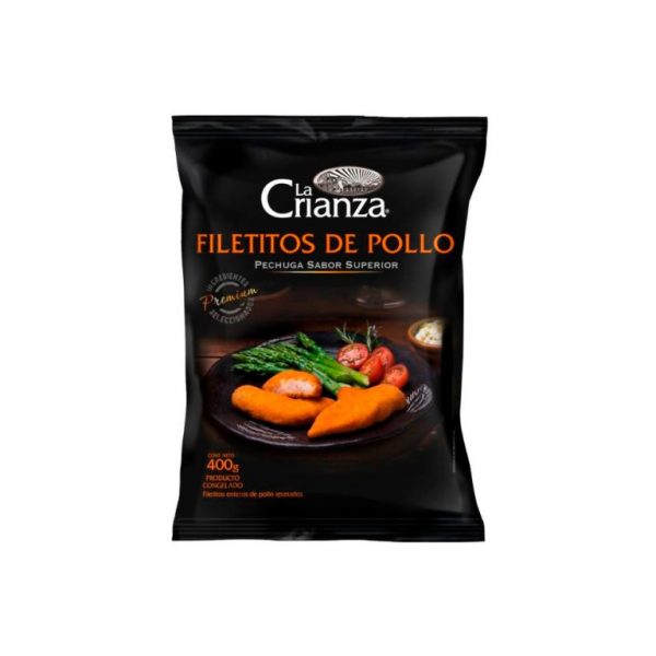 FILETILLO DE POLLO 400 GRS LA CRIANZA
