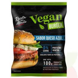 HAMBURGUESA QUESO AZUL 100 GRS RECETA DEL ABUELO