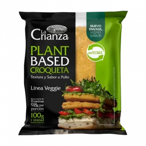 CROQUETA VEGGIE 100 GRS LA CRIANZA