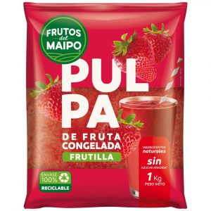 PULPA FRUTILLA 1KILO FRUTOS DEL MAIPO