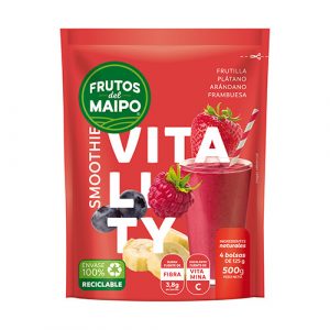 SMOOTHIE VITALITY 500 GRS FRUTOS DEL MAIPO