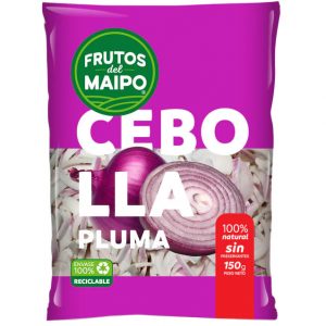 CEBOLLA MORADA PLUMA 150 GRS FRUTOS DEL MAIPO
