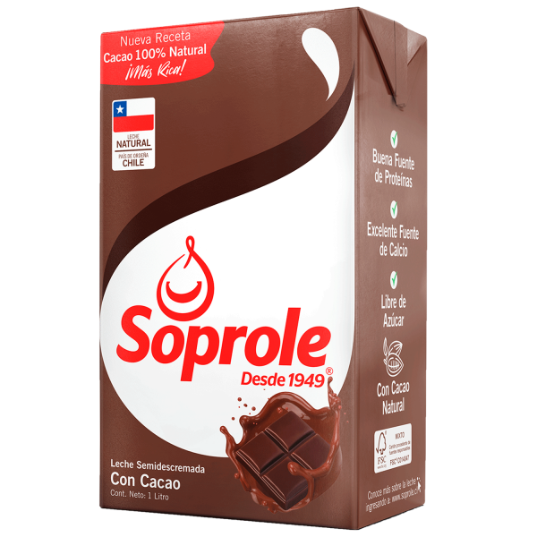 LECHE SOPROLE CHOCOLATE 1 LT