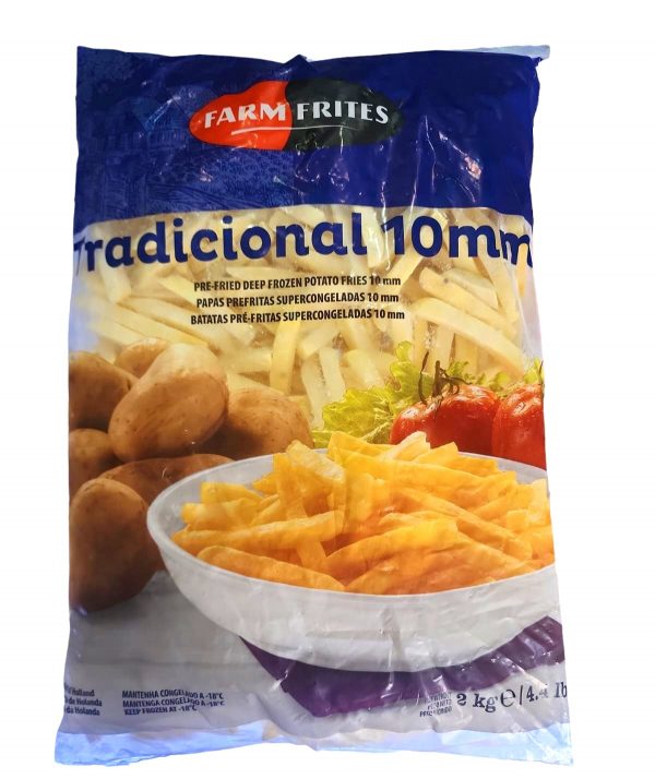 CAJA DE PAPA PREFRITA 12 KILOS