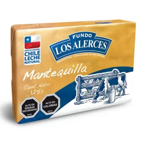 MANTEQUILLA LOS ALERCE 125 GRS