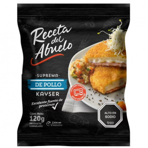 ESCALOPA KAYSER DE POLLO 120 GRS