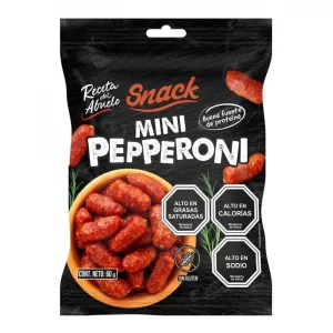 MINI SNACK PEPPERONI 50 GRS